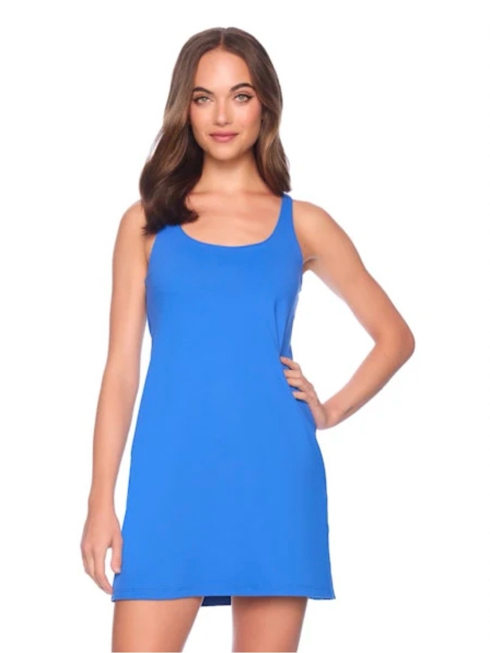 Susana Monaco Electric Blue Mini Dress – Size XL (NWOT) 💙